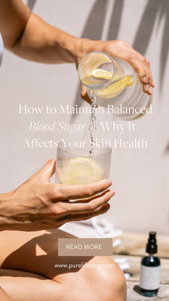 Balanced blood sugar is often overlooked in modern-day medicine. Here’s everything you need to know about blood sugar + why it matters to you – and your skin. | Primally Pure Skincare